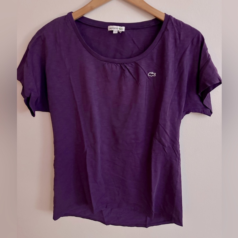 Lacoste Plum Scoop T-shirt